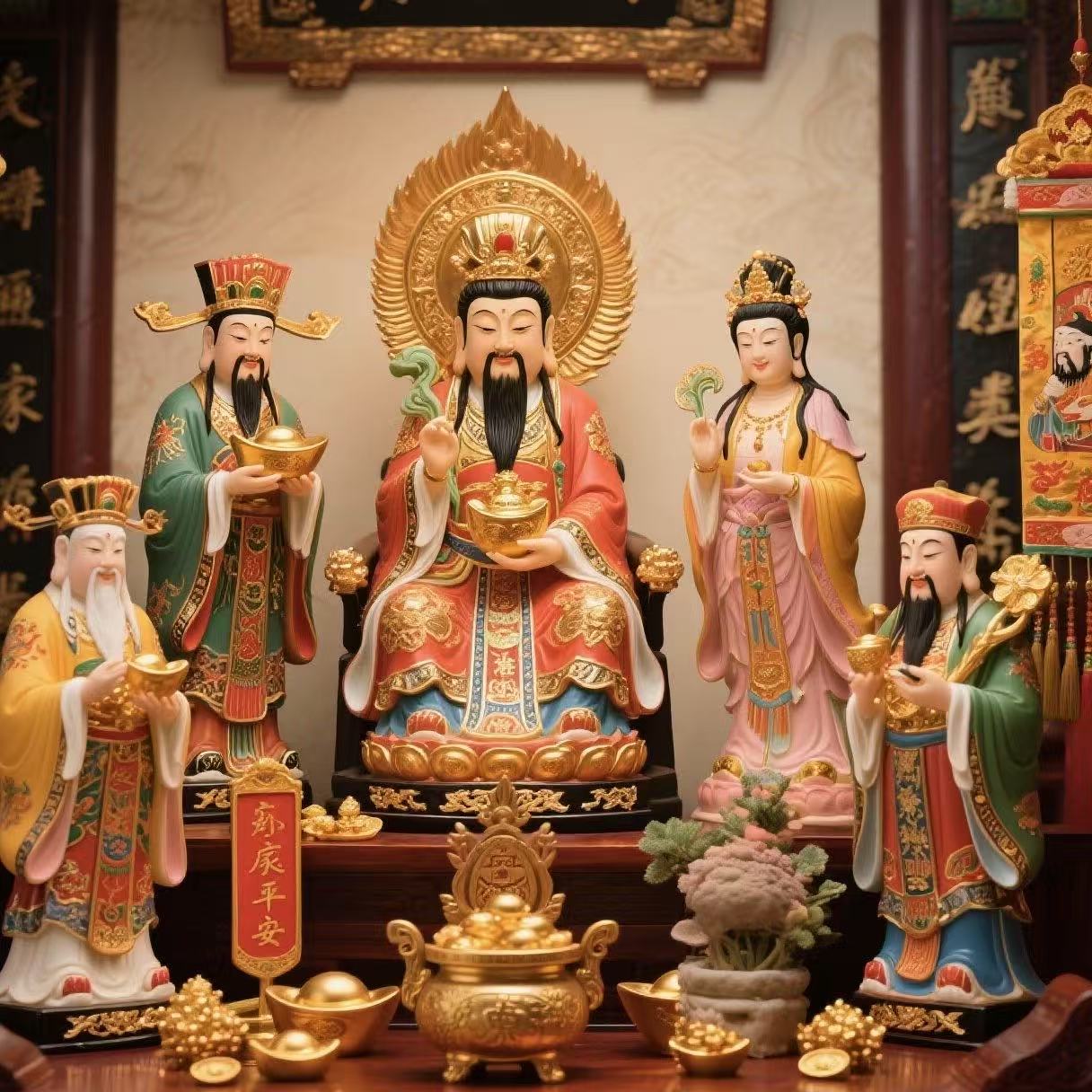 《在家供奉道教神明,全方位守护家庭!》