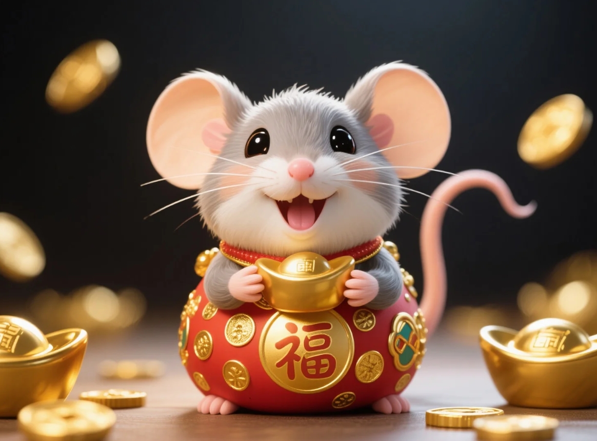 生肖鼠:近期"偏财神"特别眷顾你,钱包鼓到装不下,太幸福了