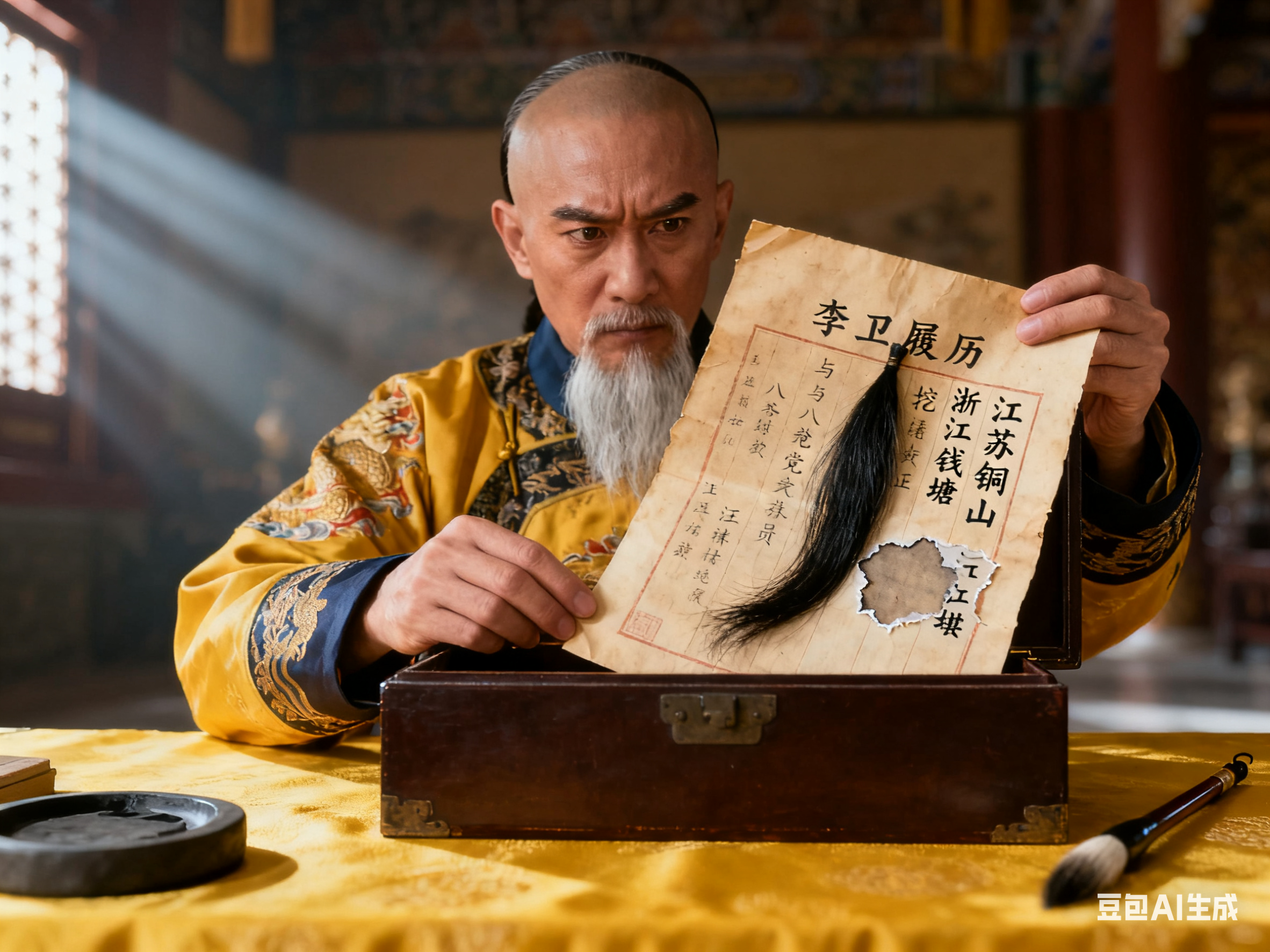 故事:雍正深夜批阅奏折,突然拿起朱笔,在李卫的请安折上写道:你不是朕