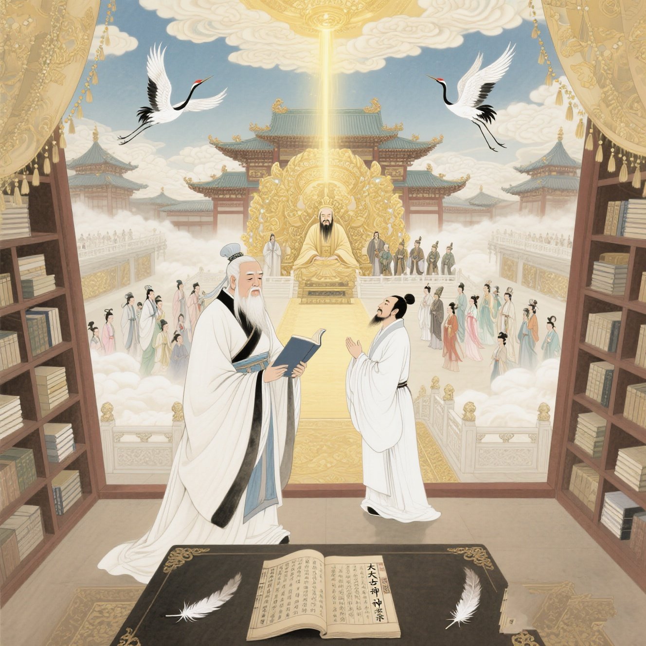 天庭的真相:玉皇大帝退位,幕后掌权者竟是他?