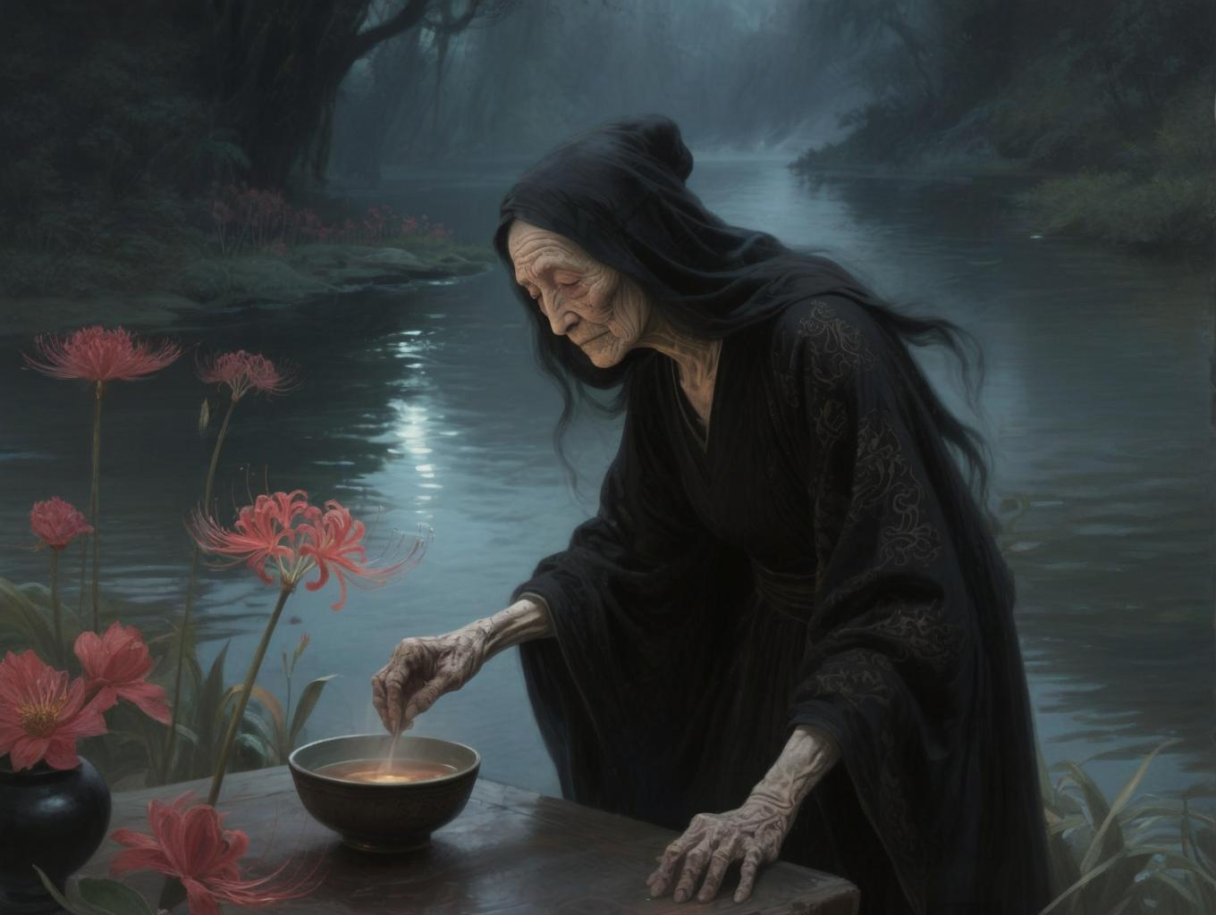 孟婆汤的配方究竟是什么?为何喝了就能忘记前世,奈何桥下藏玄机