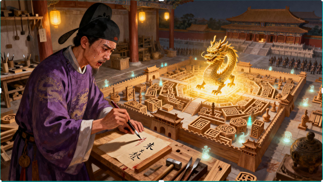 "木匠皇帝"朱由校,痴迷木工活,无心政事,国家大事你们自己看着办,导致