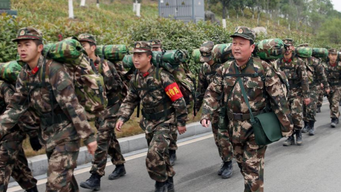 湖北武警部队机动支队图片