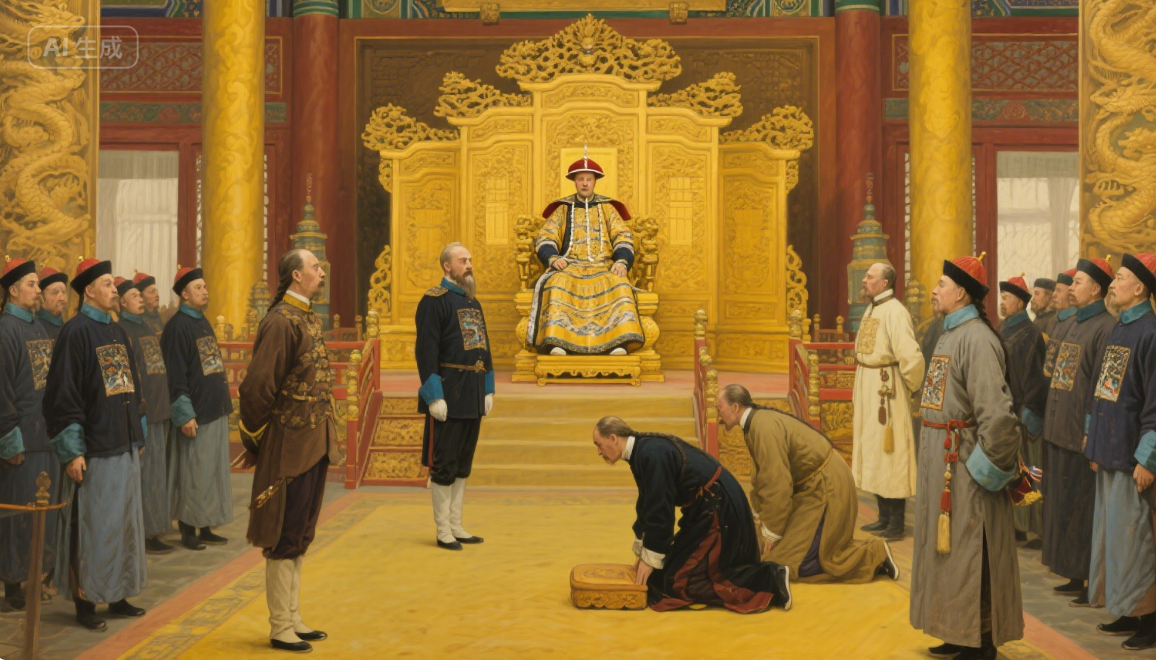 从三跪九叩到平等往来:清代外交礼仪的近代嬗变