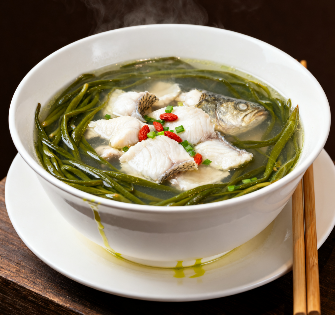 职场人营养菜!莼菜鲈鱼共烹煮,清热鲜嫩超滋补