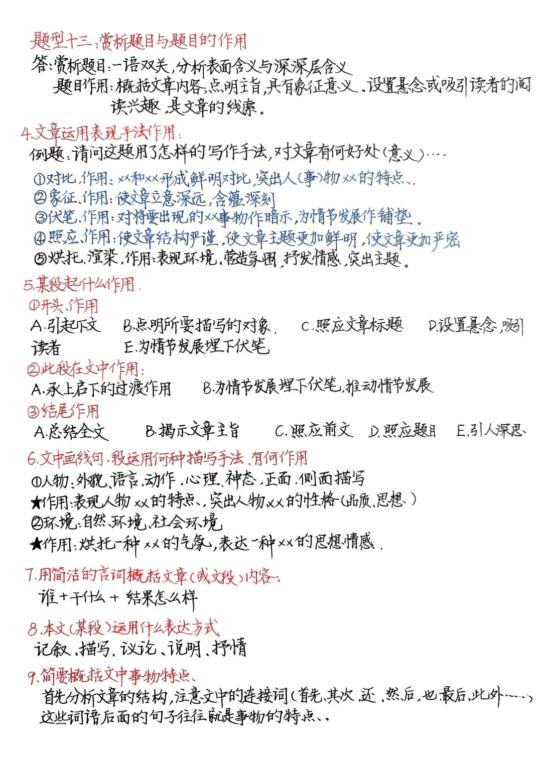 小升初文章主旨归纳技巧（真题案例）的简单介绍