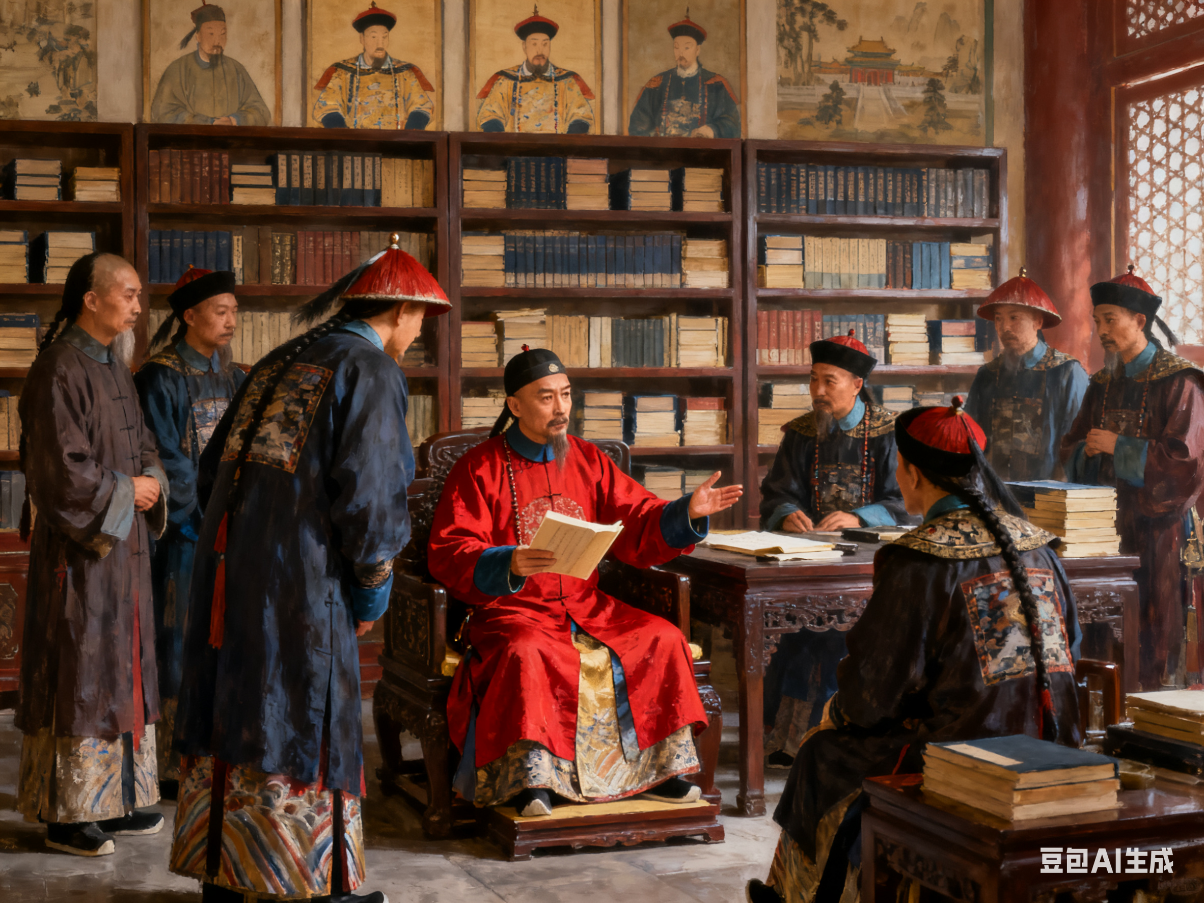 雍正皇帝深夜批阅奏折,见年羹尧的密报旁有几粒瓜子壳,顿时起了杀心