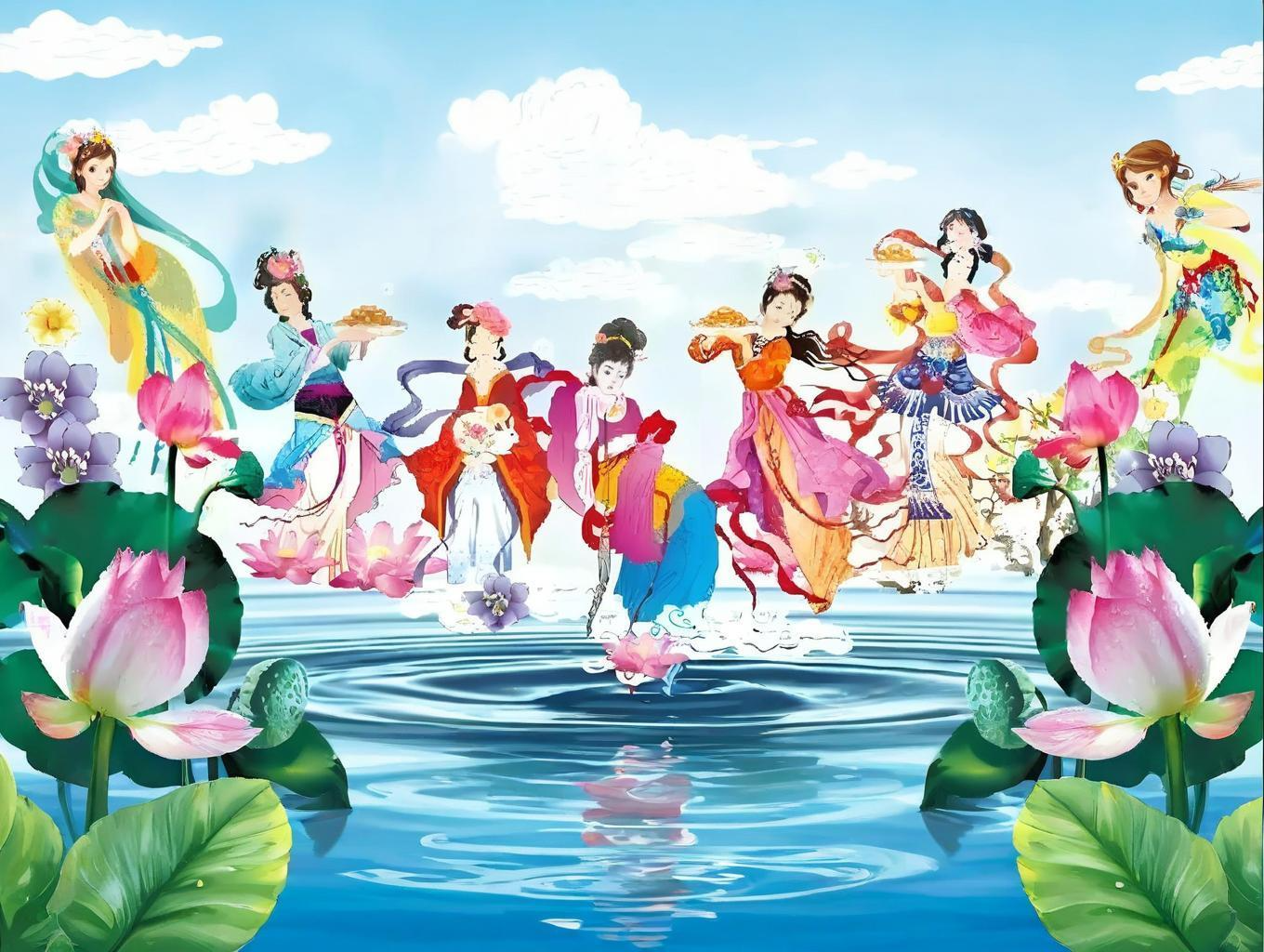 瑶池仙境真相揭秘:仙女们日理万机究竟忙什么?天宫工作制度公开