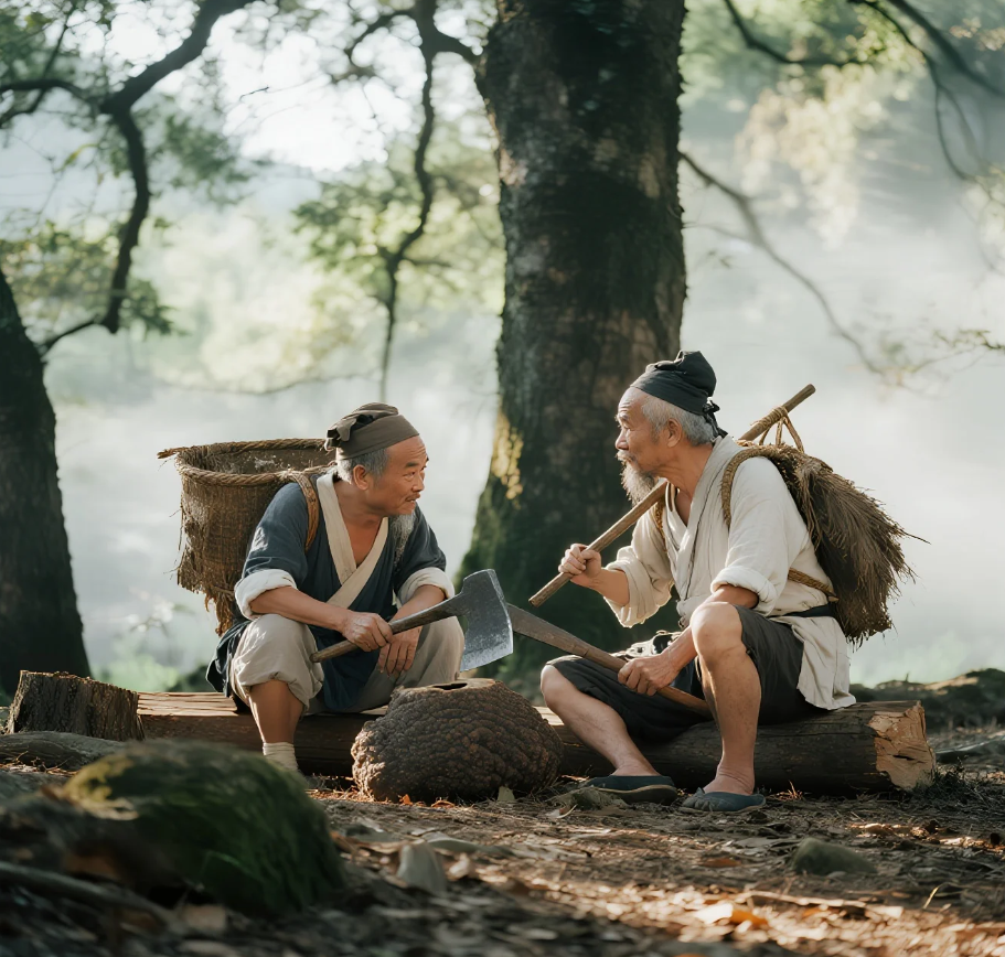 宋朝樵夫砍柴,在树下偷听了两只太岁的惊天秘密,他立刻挖开树洞,从此