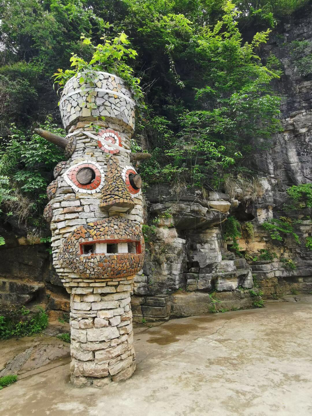 来自贵州神秘的石头王国,花溪夜郎谷,给你不一样的视觉感