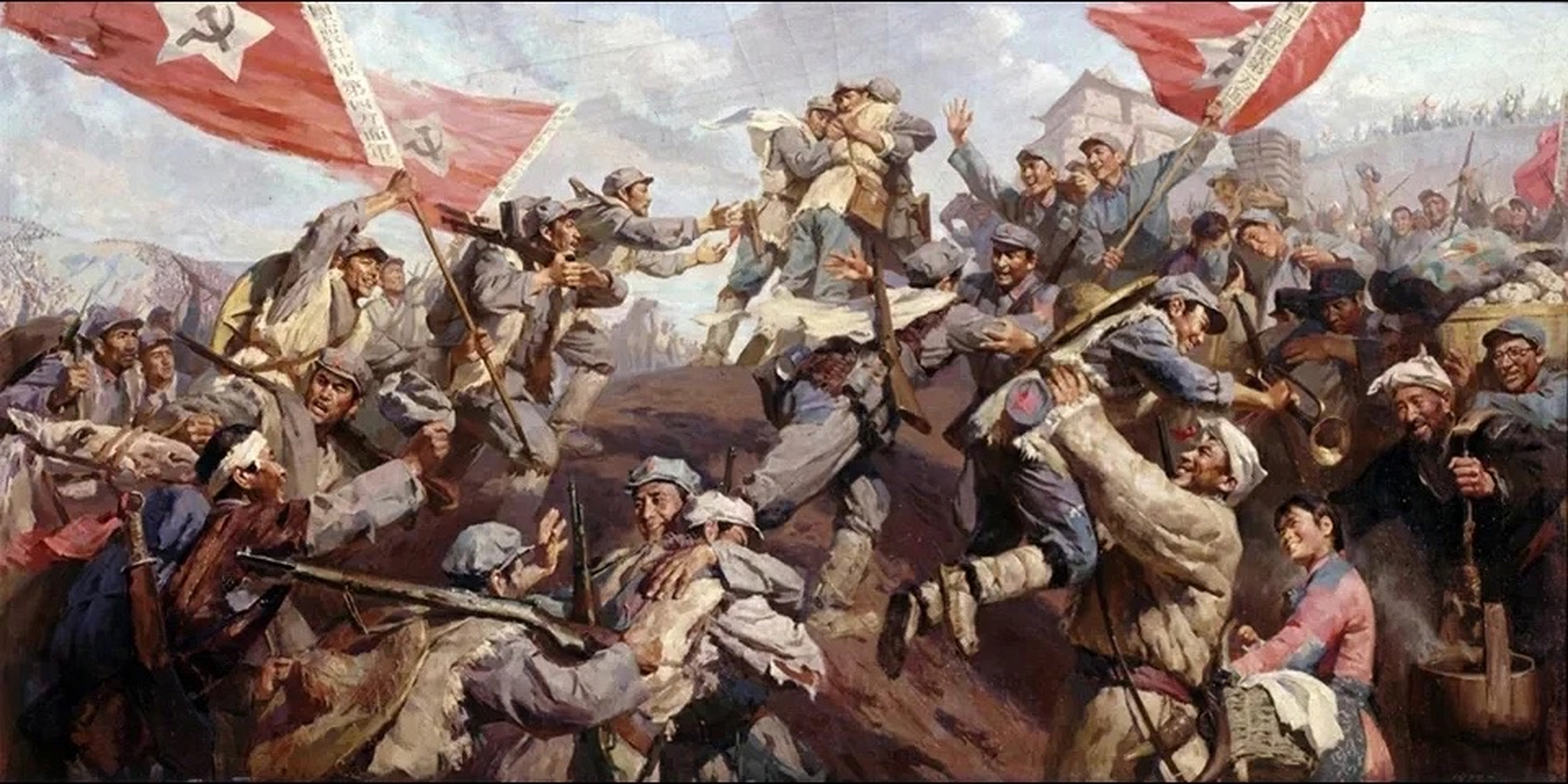 85年前的今天 (1936年10月22日) 三大主力红军会师 长征胜利结束 从