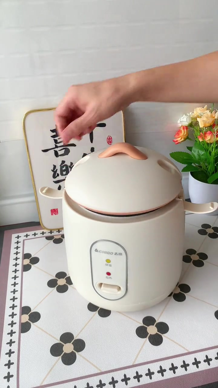 志高1.2l迷你电饭煲小型宿舍智能学生电饭锅不粘内胆小功率