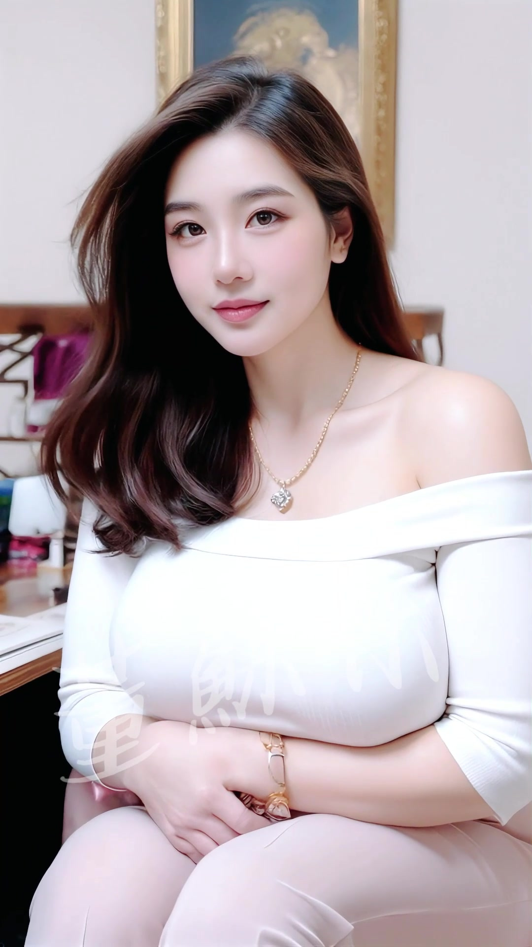 成熟身姿,尽显丰腴女性美