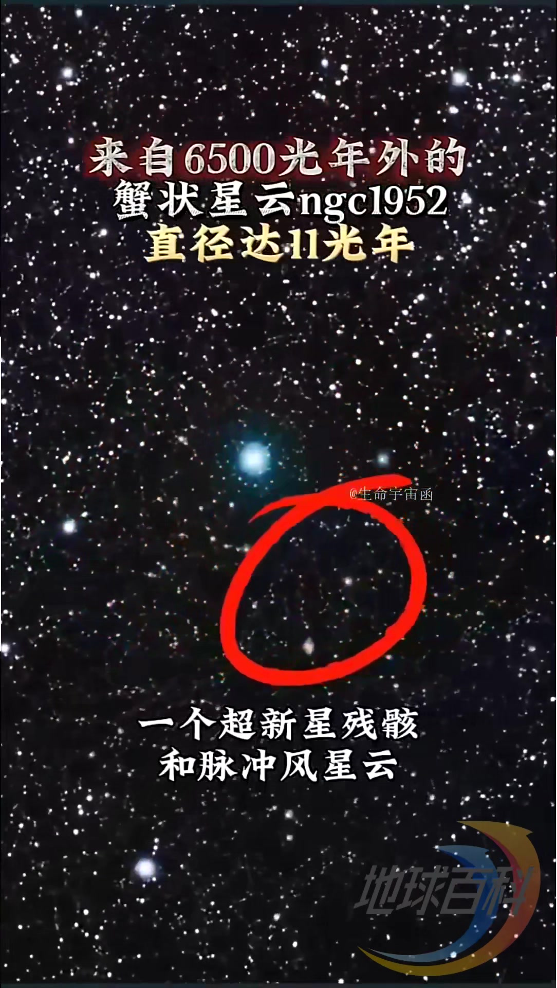 巨蟹星云图片