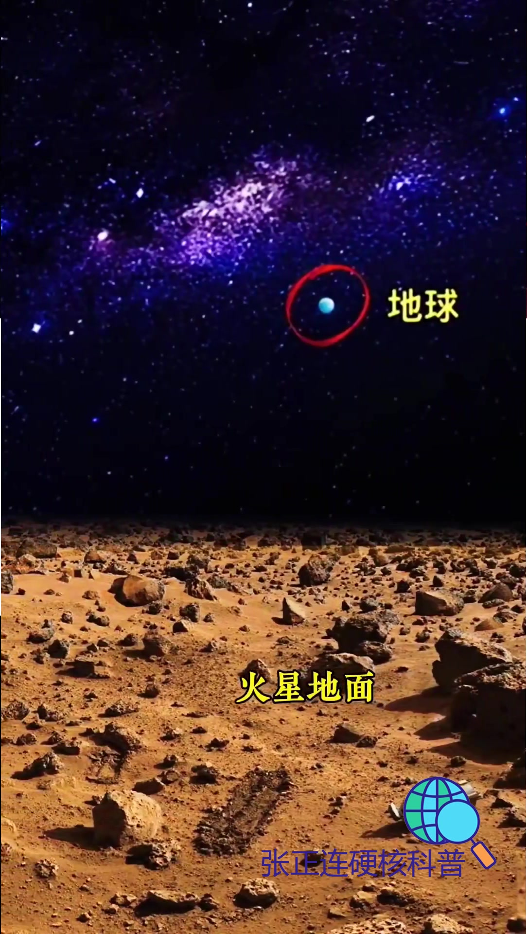 肉眼看火星图片