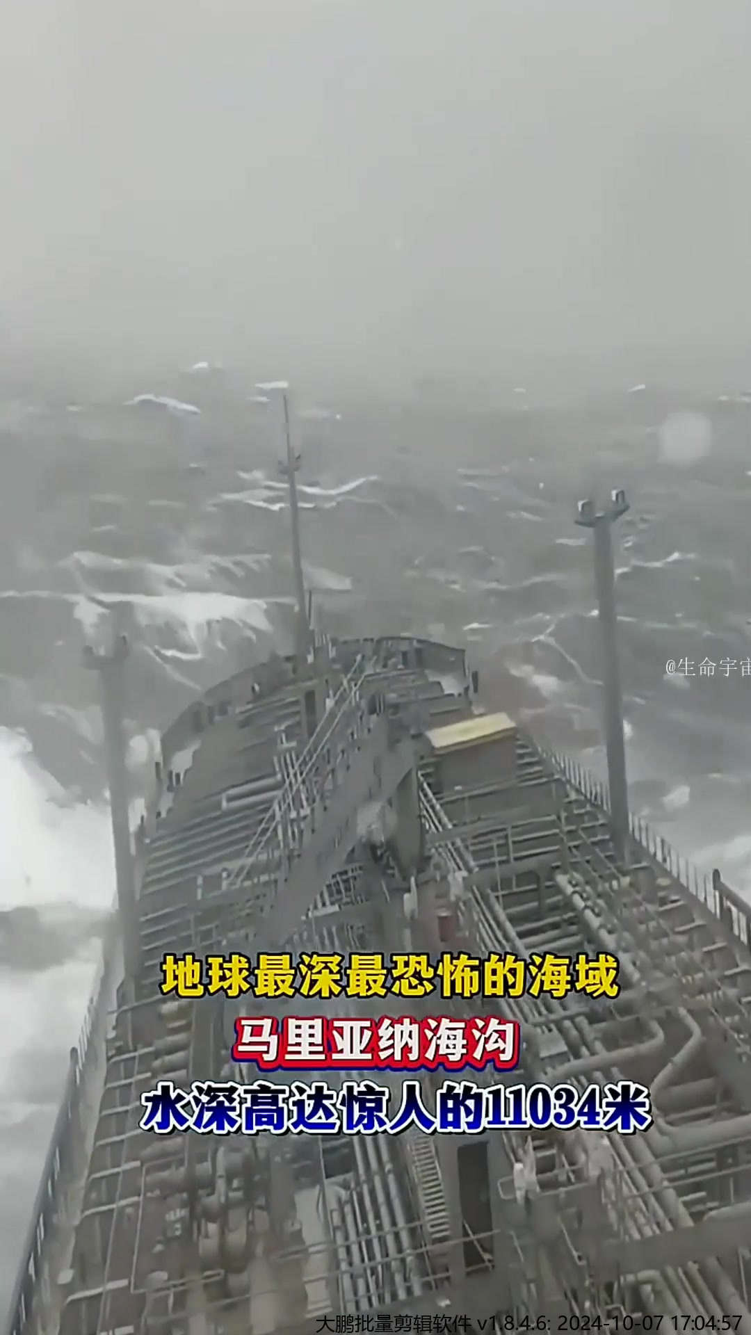 地球最深最恐怖的海域马里亚纳海沟