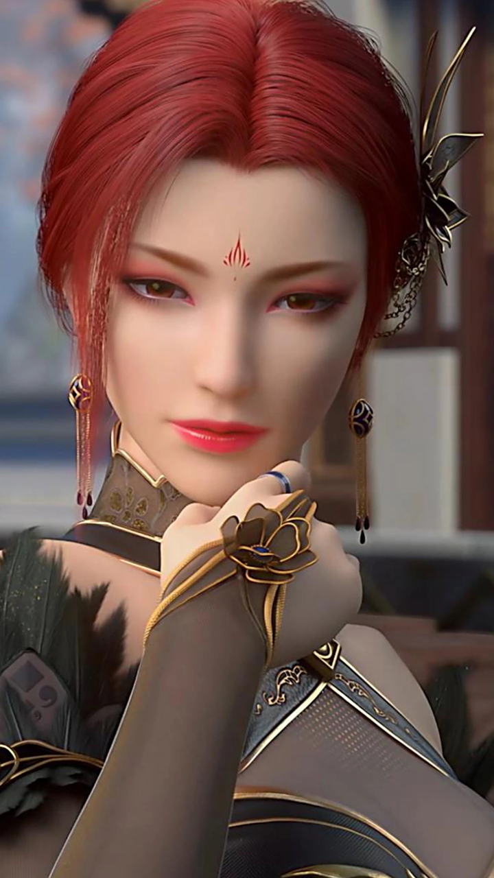 雅妃#国漫# #斗破苍穹