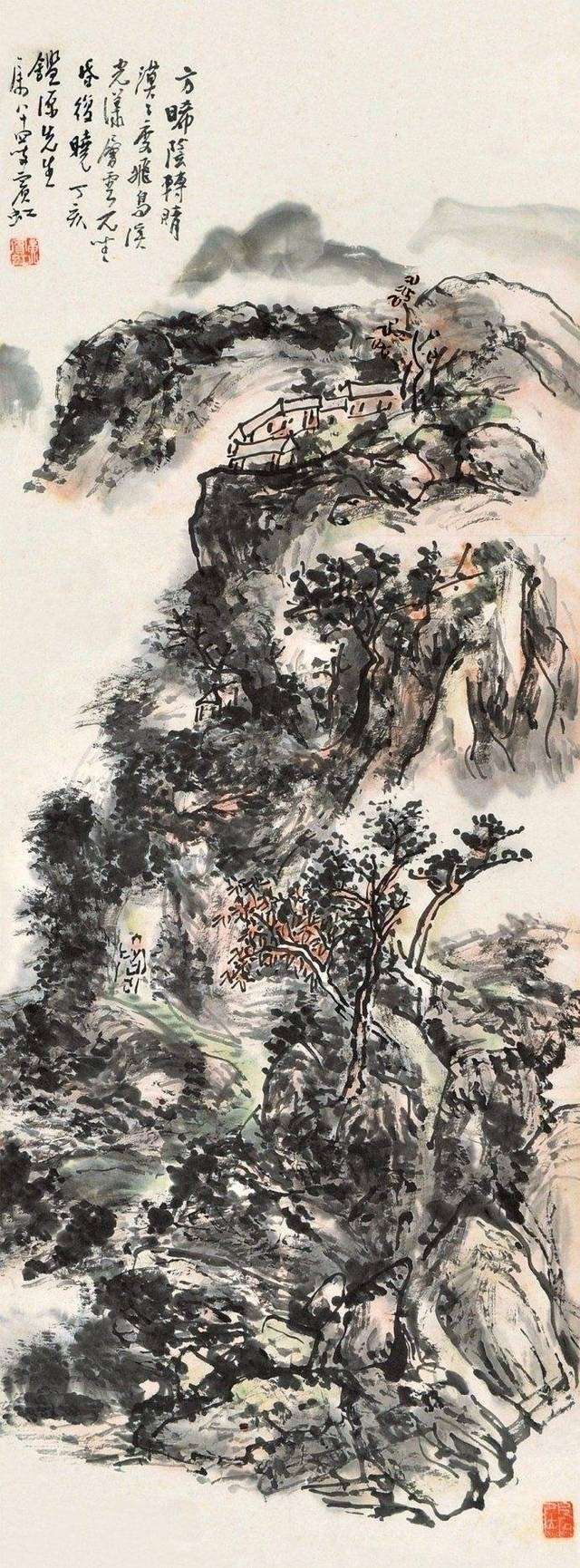 黄宾虹最贵画《黄山汤口》3.45亿
