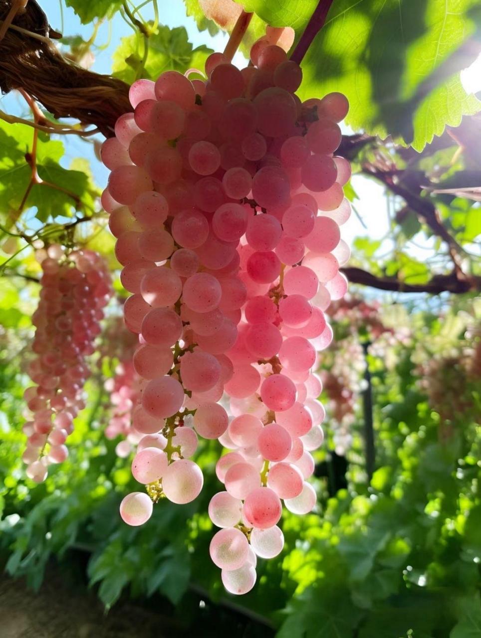 第一次见,这是什么品种的葡萄?透明的,真的太漂亮啦!