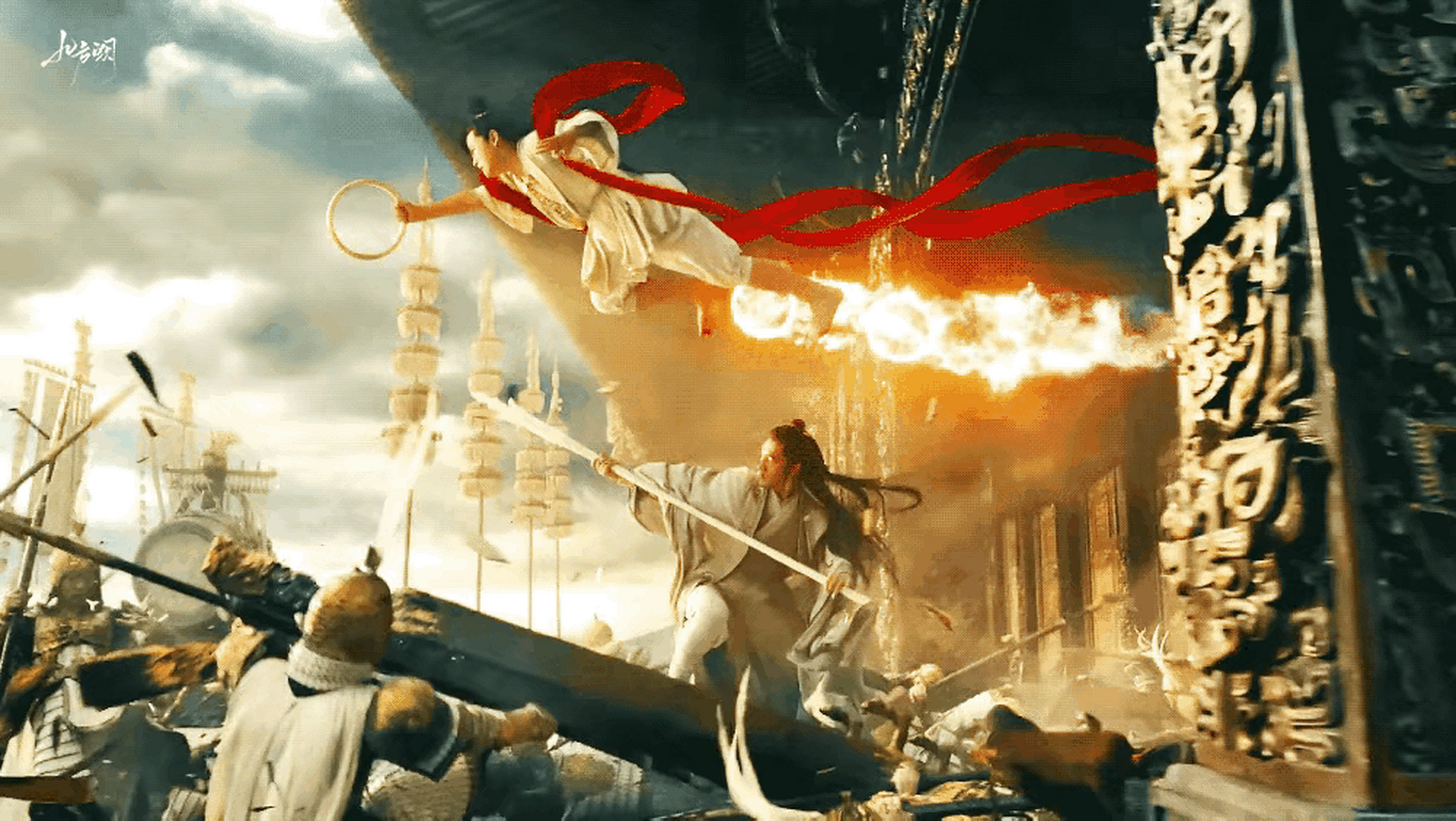 《封神第一部》将哪吒与杨戬设定成姜子牙的左右护法,其实他们的实力