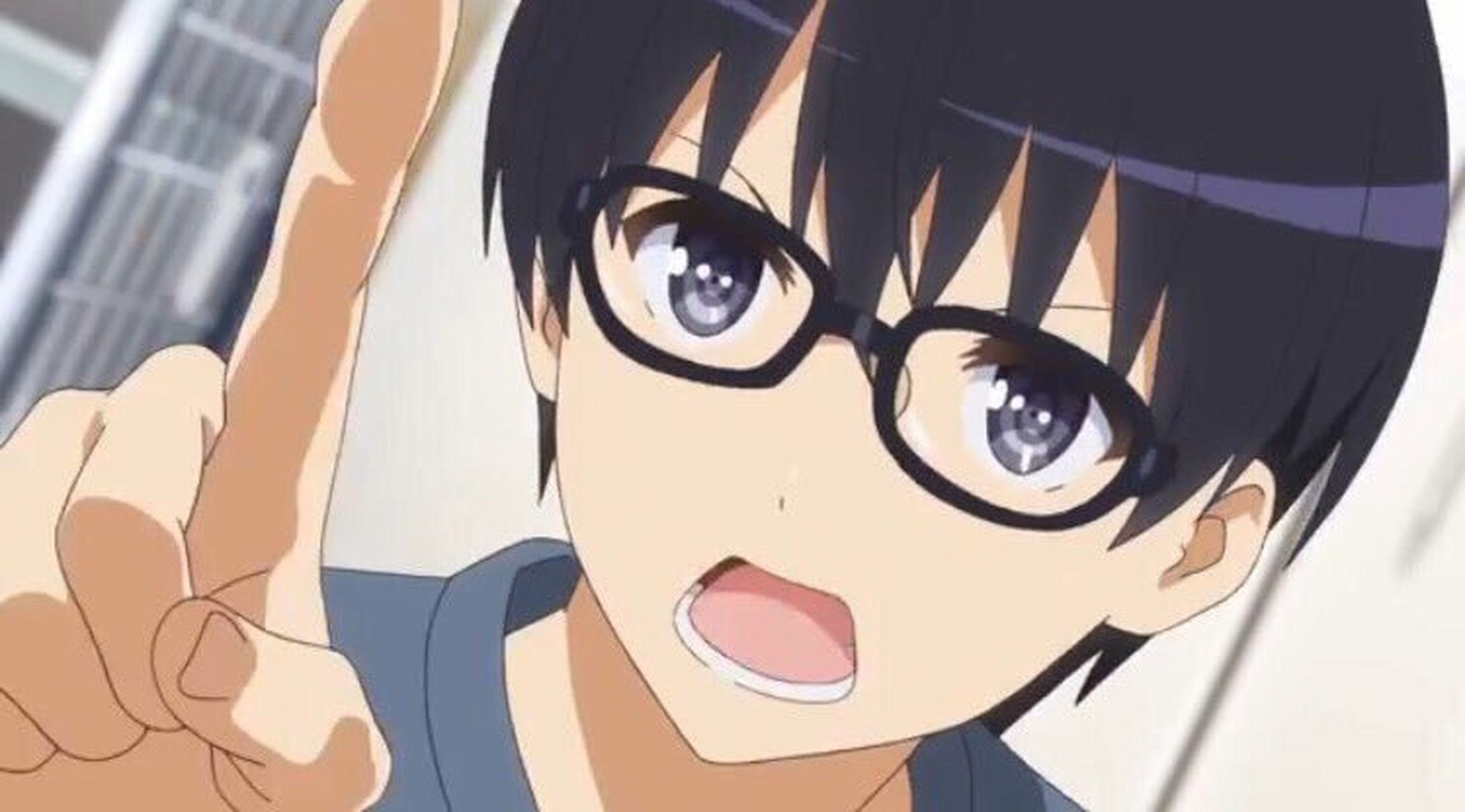 动漫# 今天是路人女主的养成方法的男主安艺伦也的生日哦,祝福他夯葺