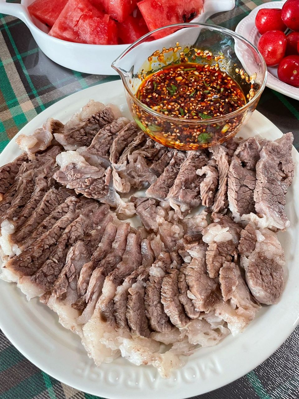 初次尝试～白切牛肋条 !09也太太好吃了吧!