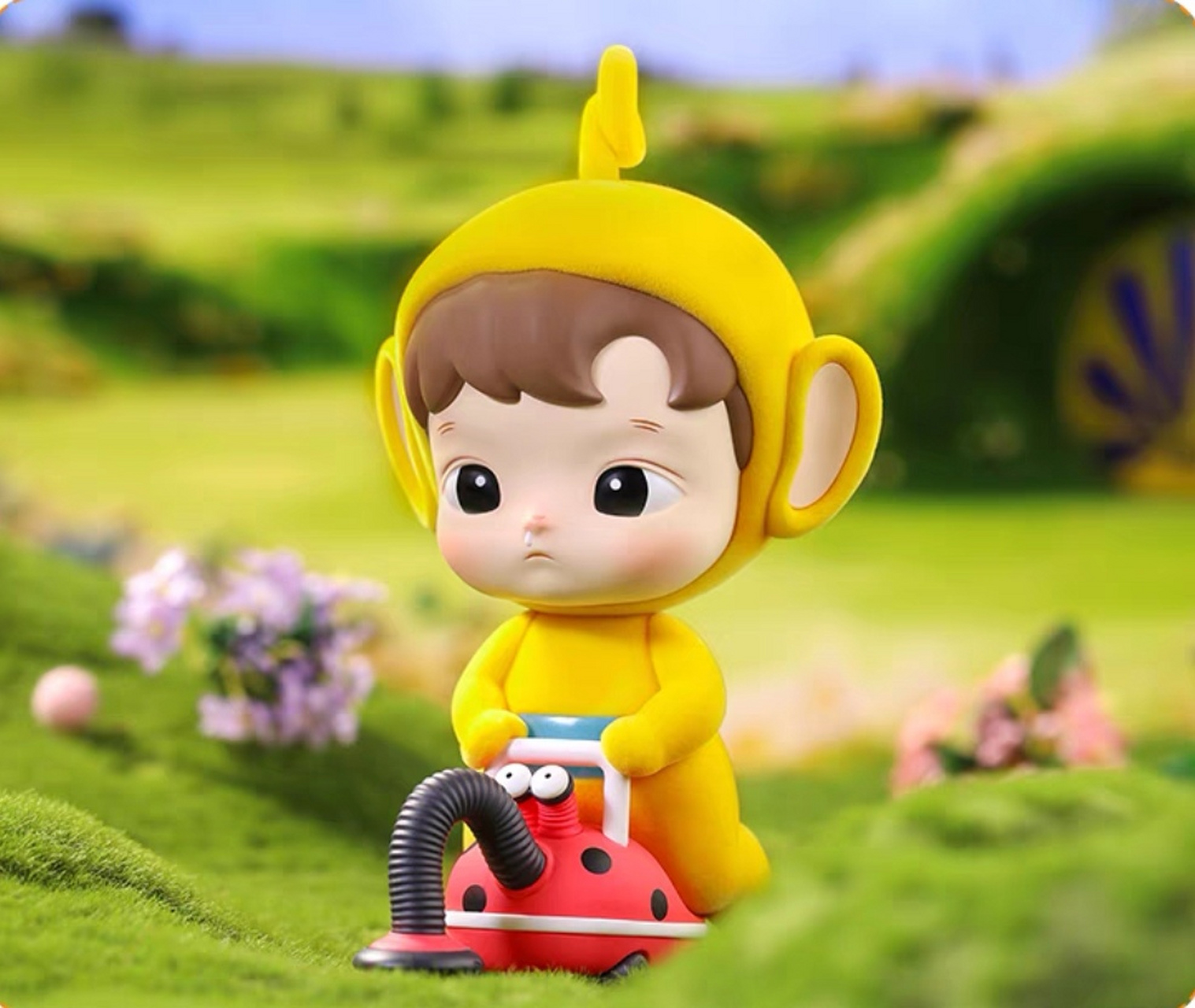 popmart泡泡玛特 hacipupu×天线宝宝手办潮流娃娃摆件可爱玩具!