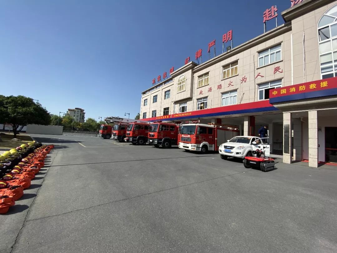 江西消防队不仅能赴汤蹈火,还具有文艺气息