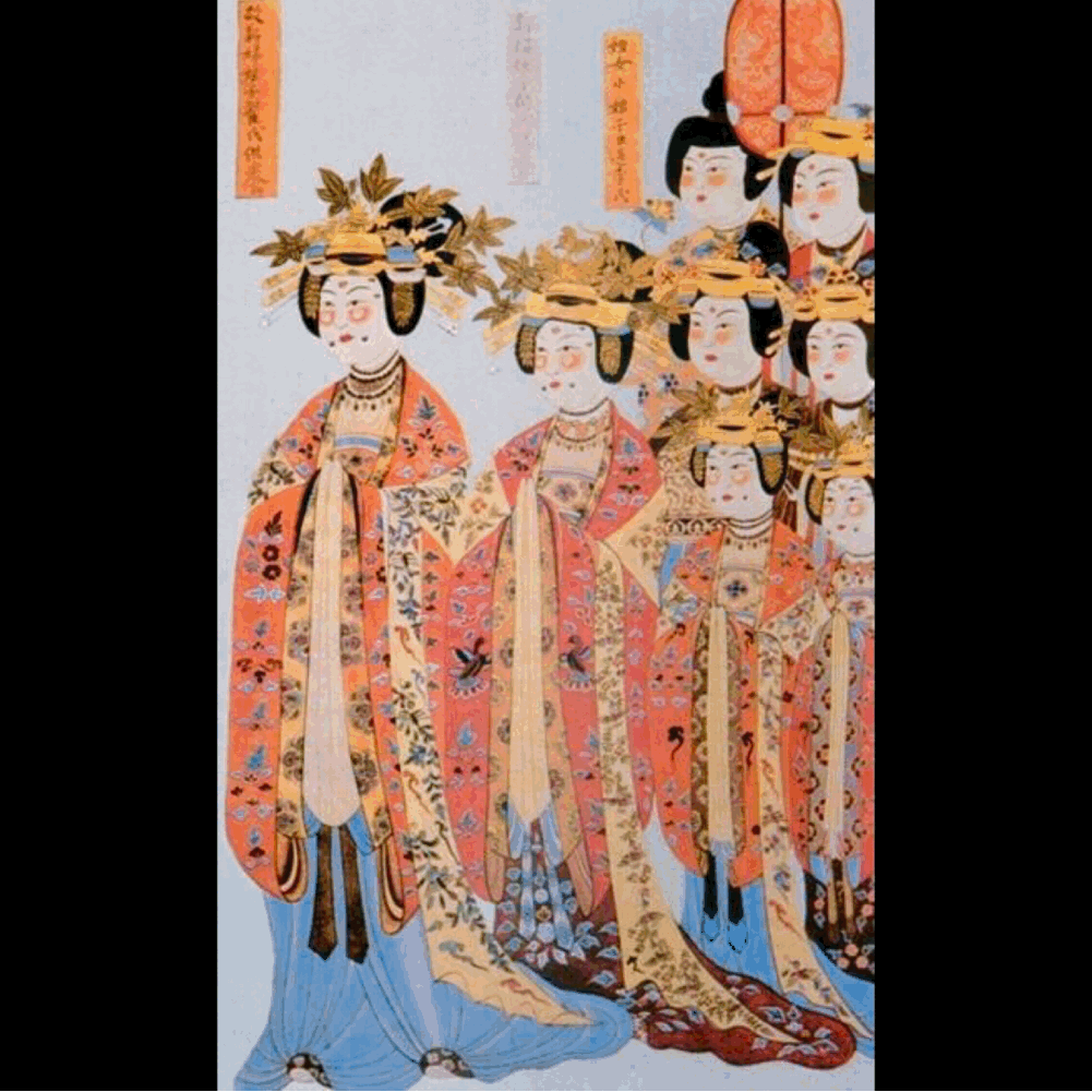 (安乐公主百鸟裙)