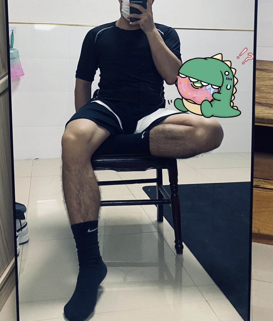 男人不能欺软怕硬#腿毛