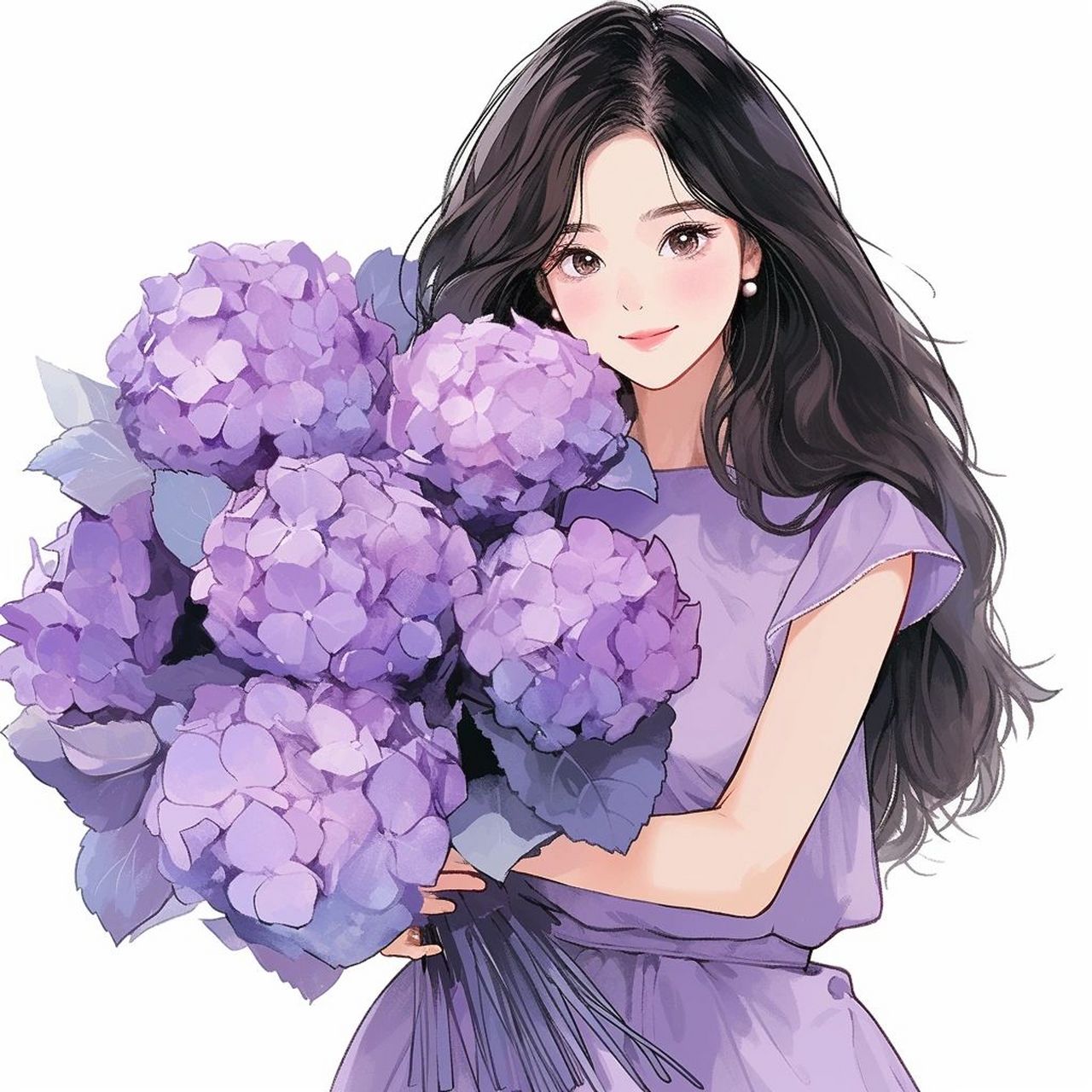 紫色系头像:生活不一定很酷,但一定要全力以赴.