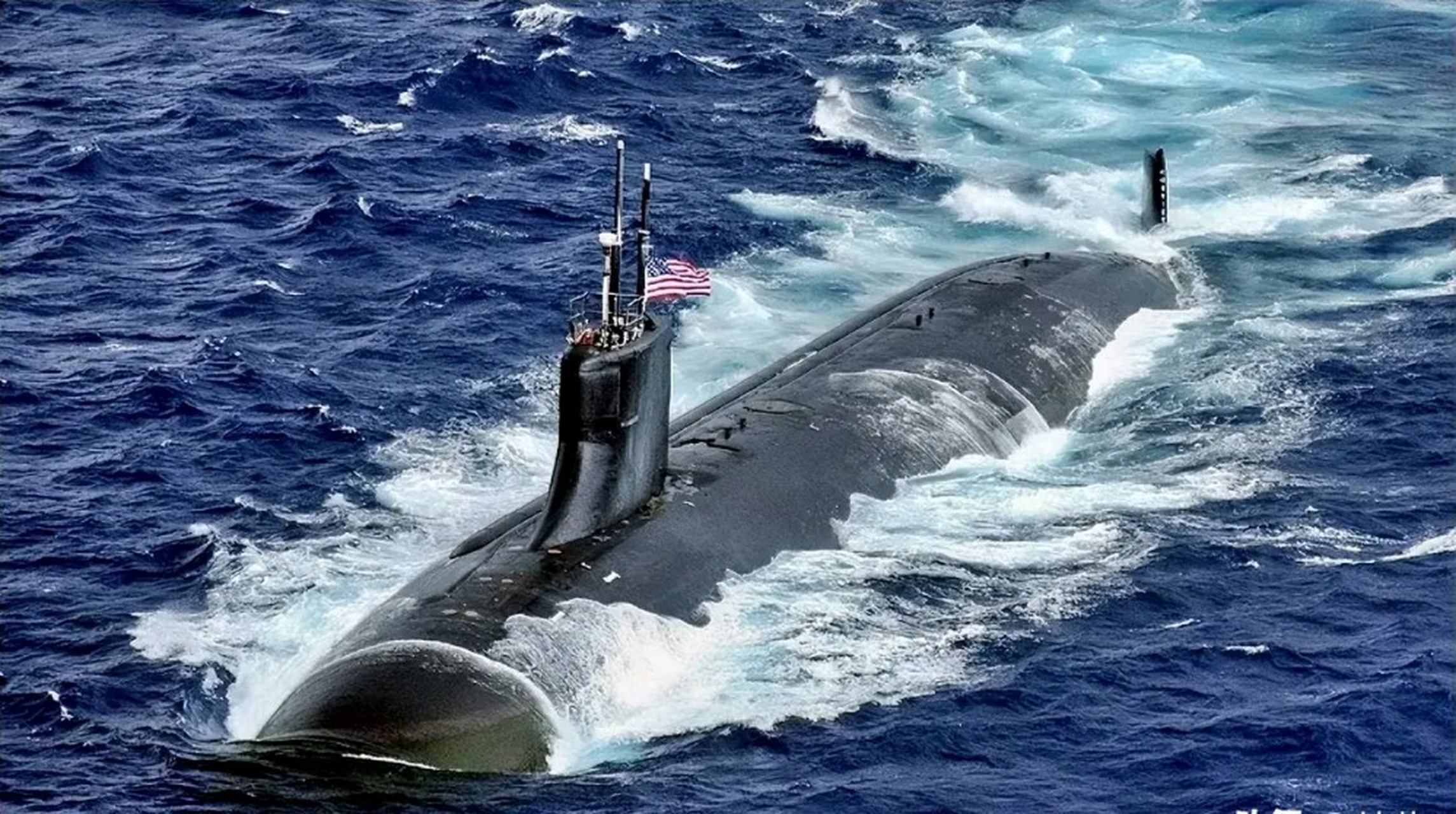 这艘名为肯塔基号的核潜艇在韩国停靠了4天后,未与韩国进行联合军演