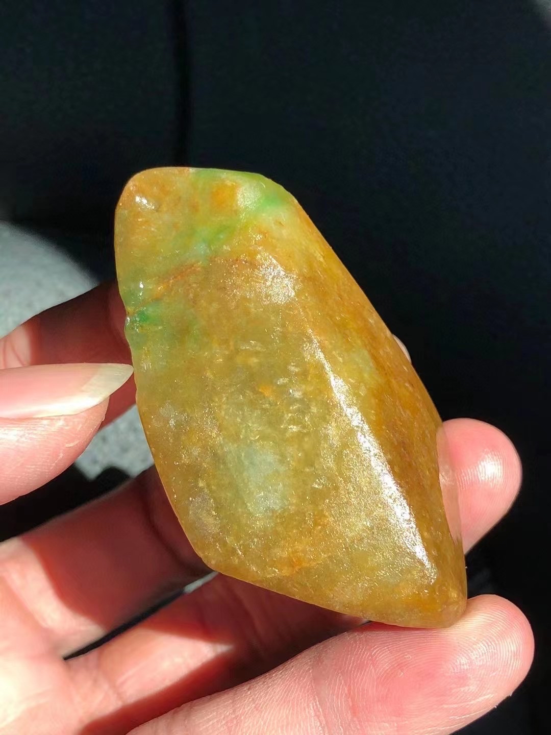 大马坎黄加绿明料