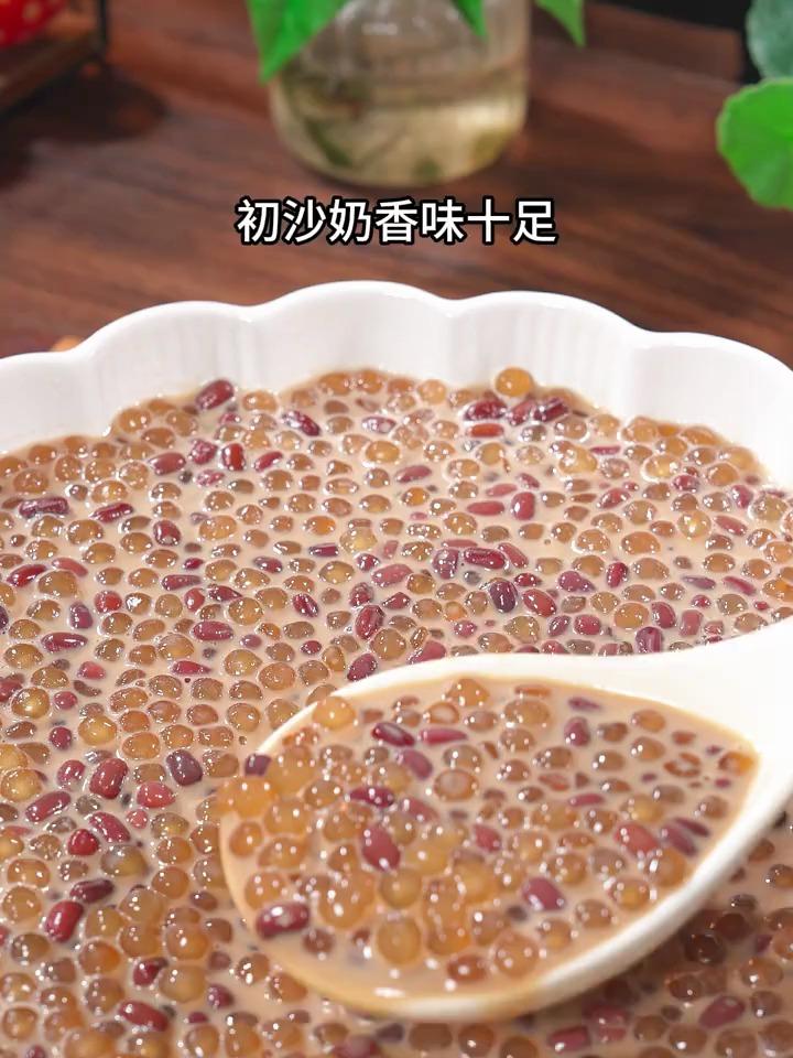 红豆小麦西米露图片