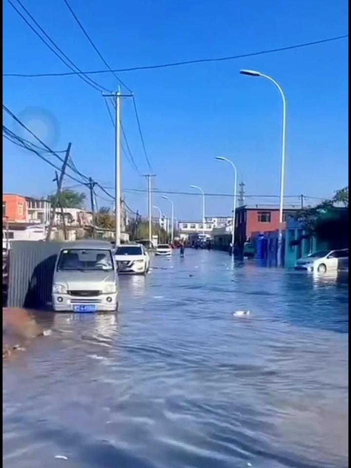 沈阳恒大江湾积水图片