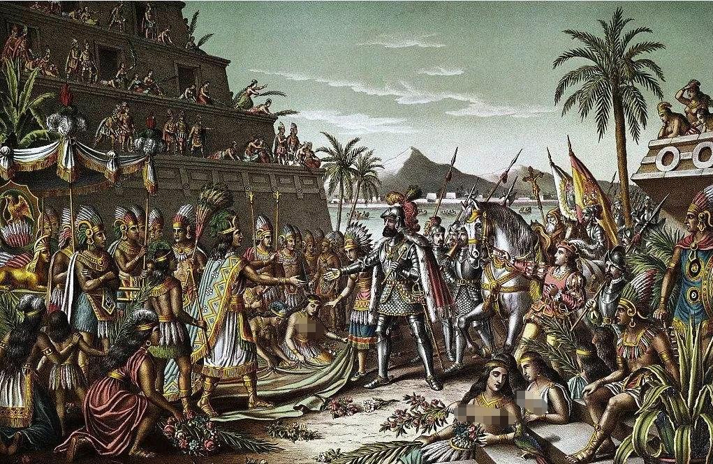 阿兹特克帝国的灭亡:西班牙武器与病菌的双重征服