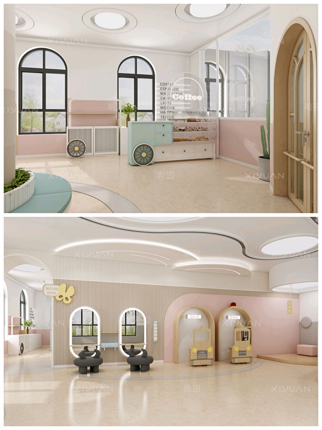 五种幼儿园角色扮演区风格设计,哪个你的才是心头爱?