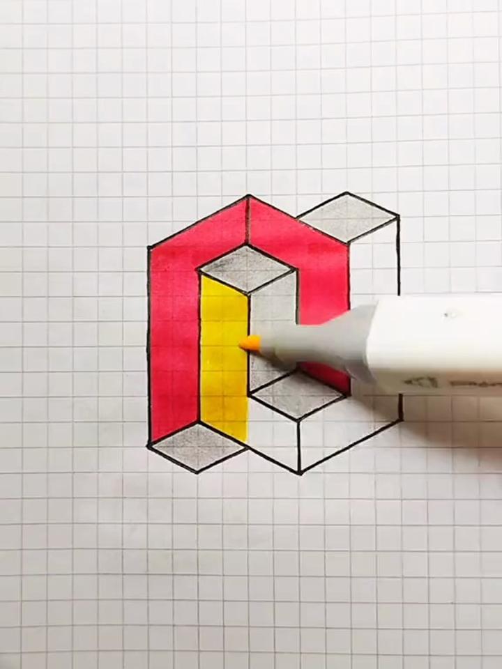 3d立体画