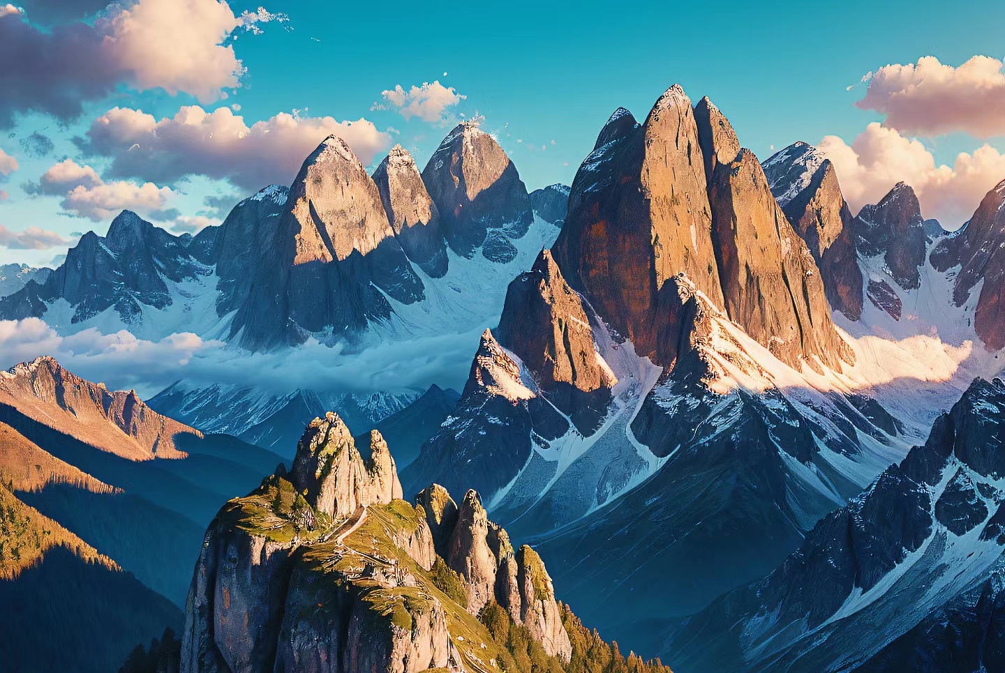 喜马拉雅山的美丽风景,让人们再次认识到自然的伟大和美丽