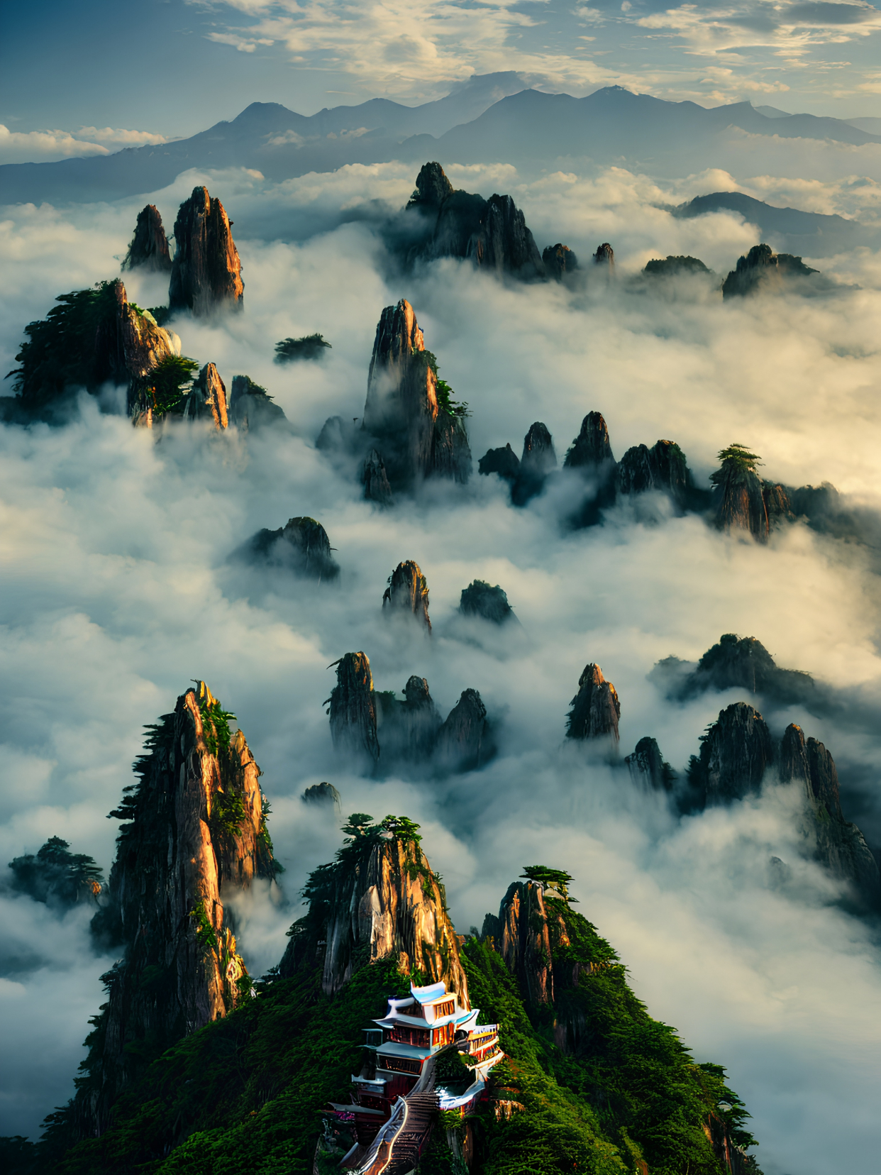 万里江山真的存在啊,好美