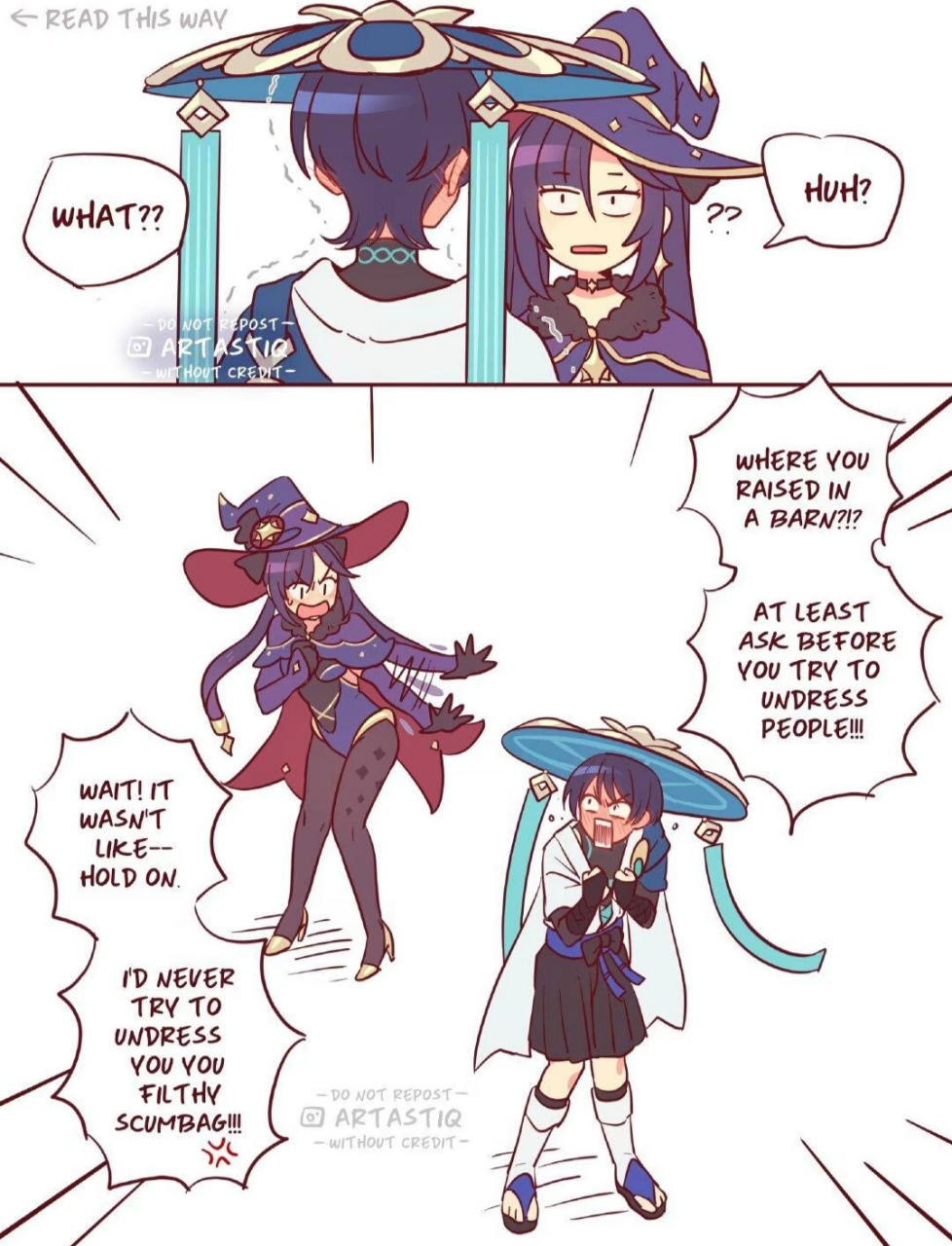 互换身体莫娜和散兵