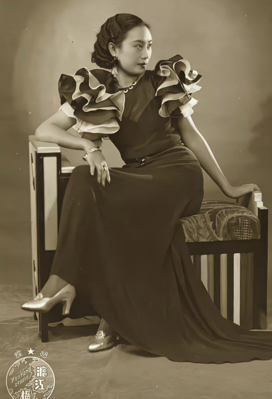 民国影星胡蝶.真是风华绝代啊