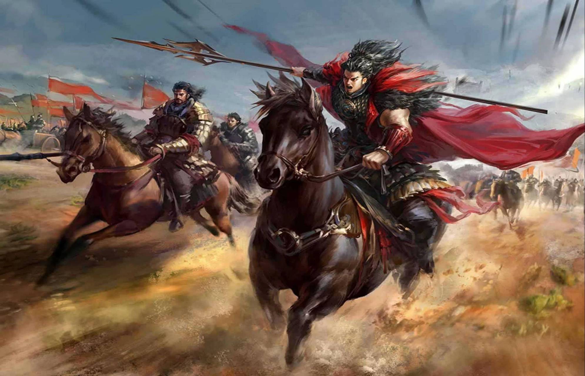 《垓下歌》 西楚霸王·项羽 力拔山兮气盖世,时不利兮骓不逝.