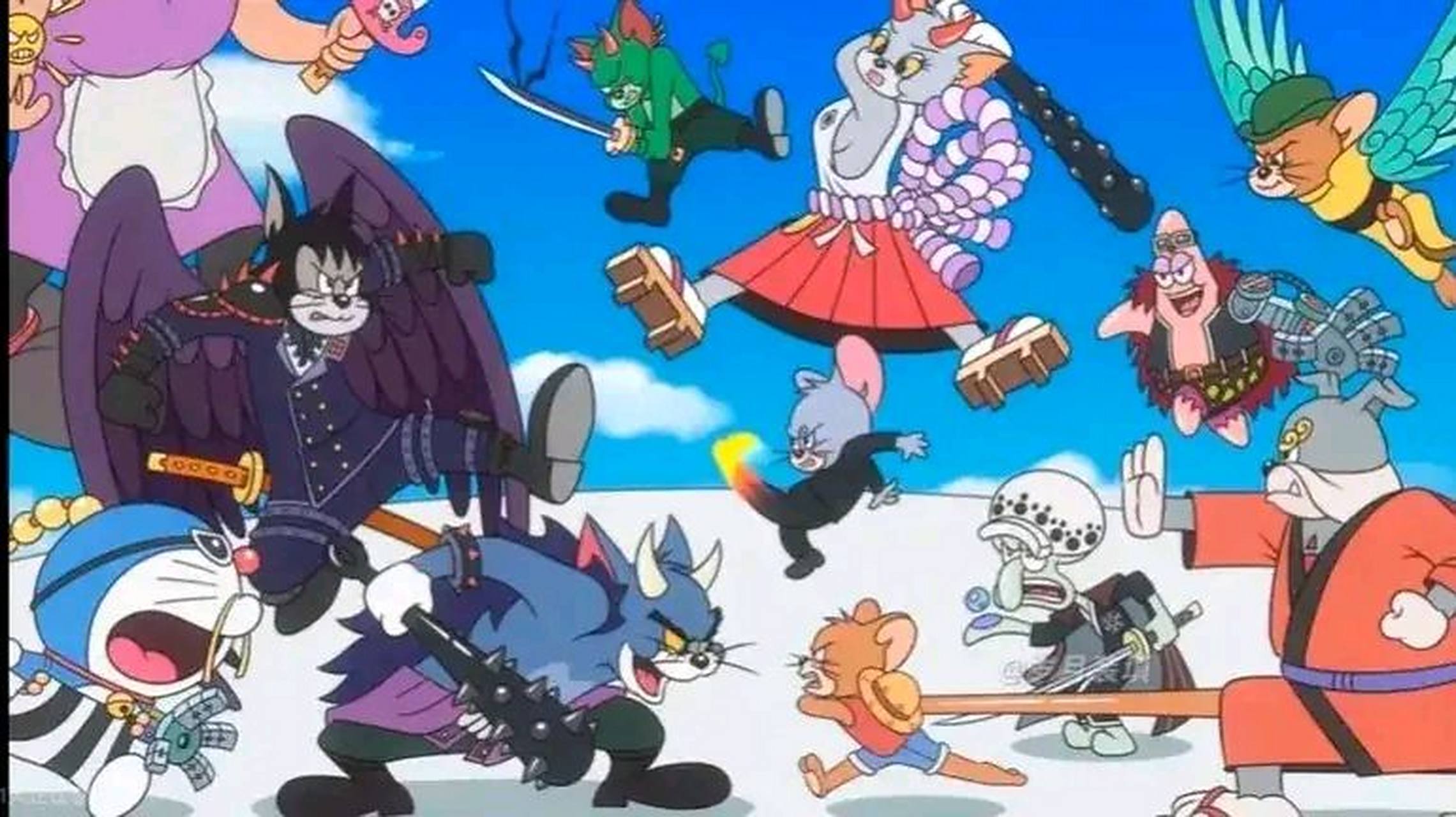 猫和老鼠版海贼王[呲牙],感觉不比原作差#海贼王