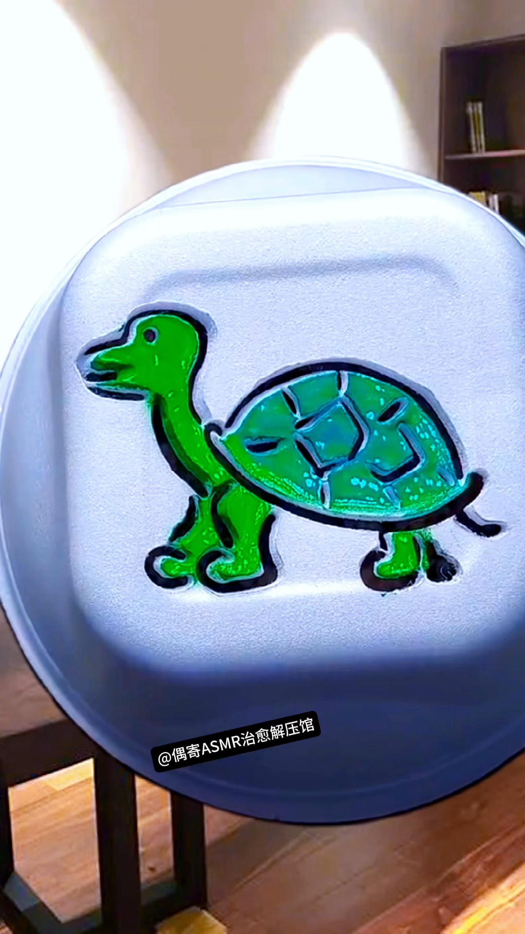 今天画一只绿毛龟,不要对号入座哦#解压视频#asmr