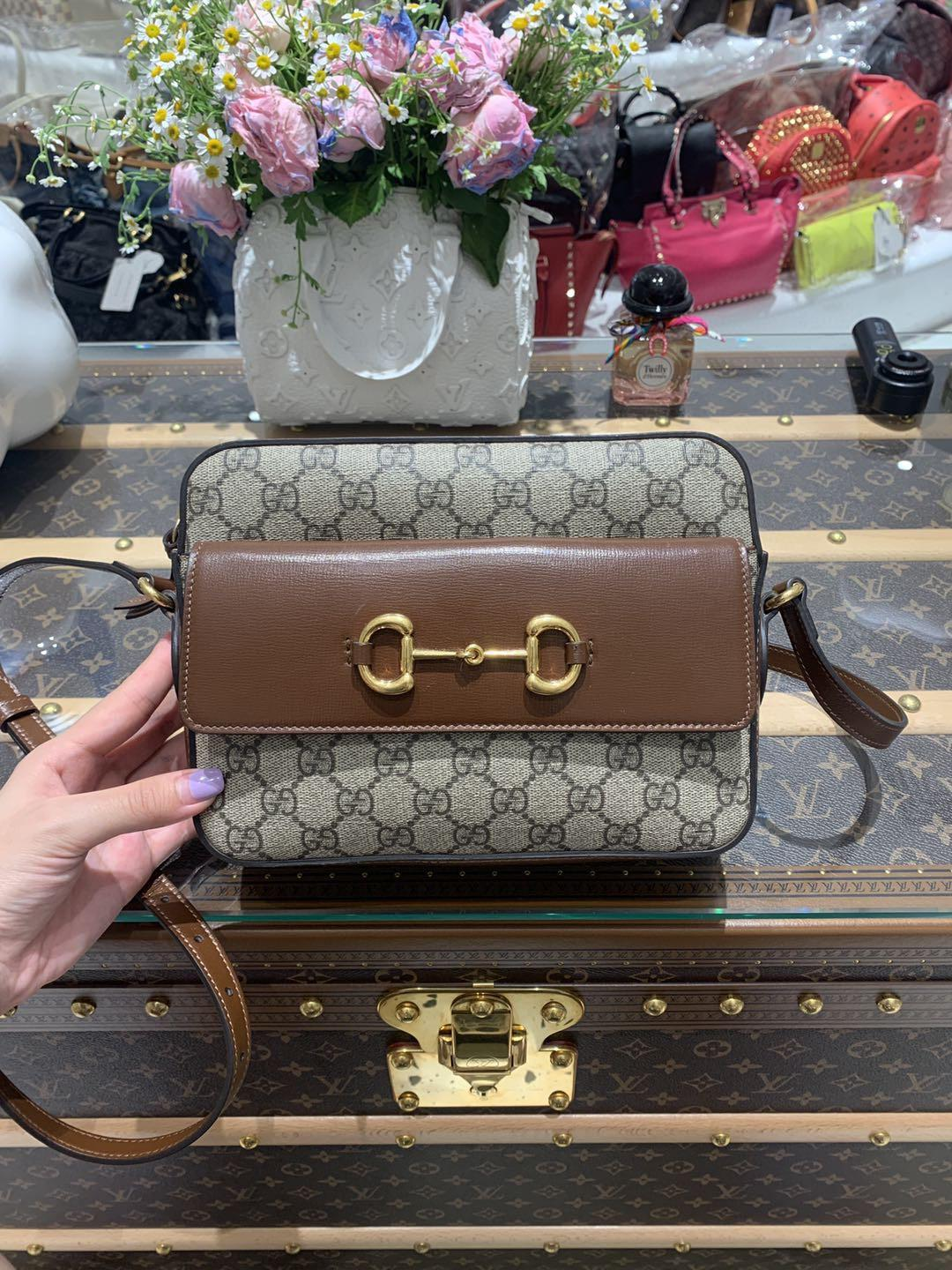 gucci1955马衔扣相机包