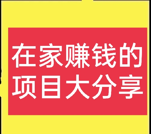 想在家做代加工项目的看过来,这五个项目比较可靠,很不错