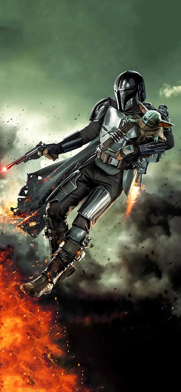 壁纸# #动漫壁纸# 闪电侠曼达洛人