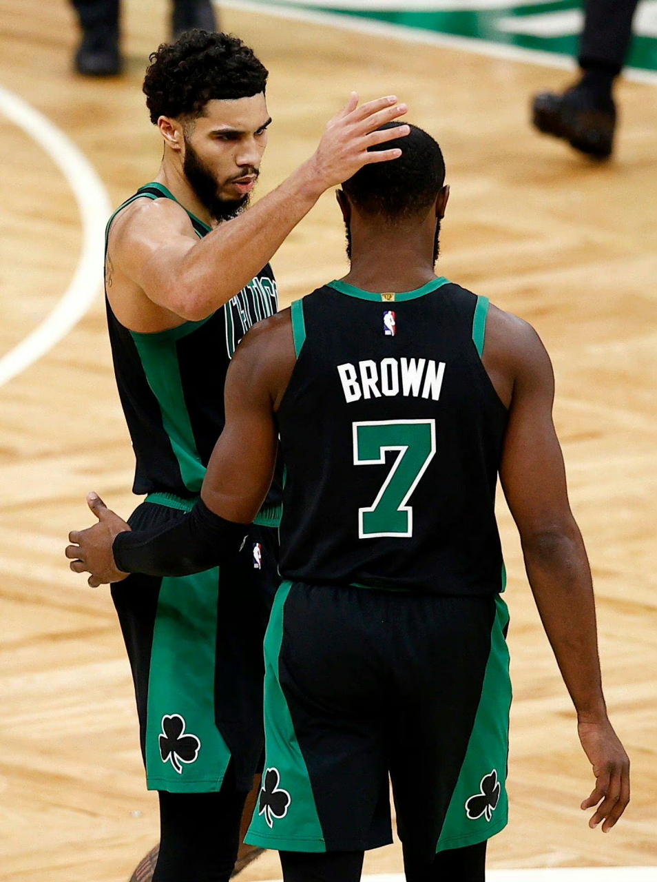 凯尔特人双探花:塔图姆和杰伦布朗