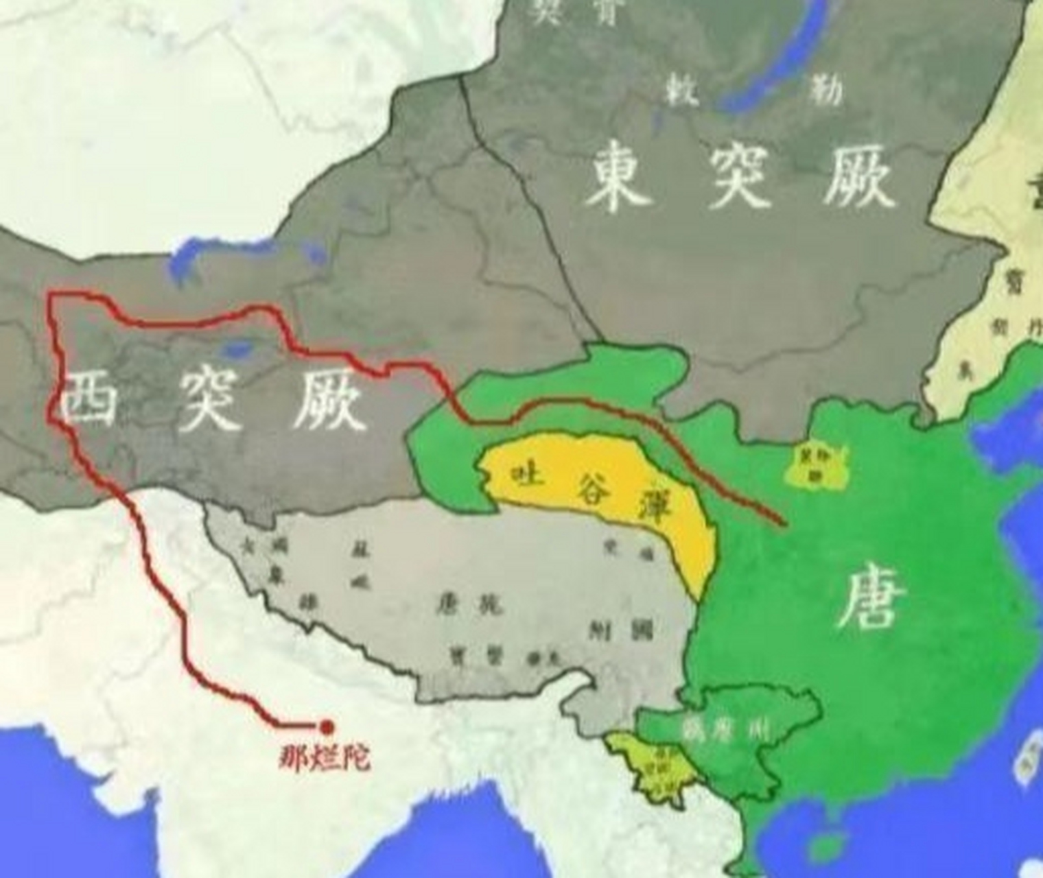 唐僧西天取经,路绕得有点大,说是八戒的主意,因为女儿国在路上.#唐朝